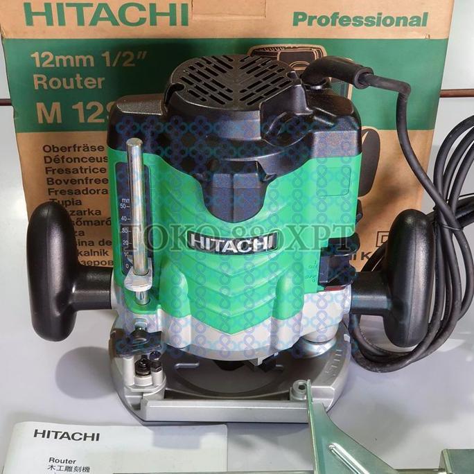 ```````] Hitachi M12SE 1/2" 12mm Wood Router Mesin Profil Kayu