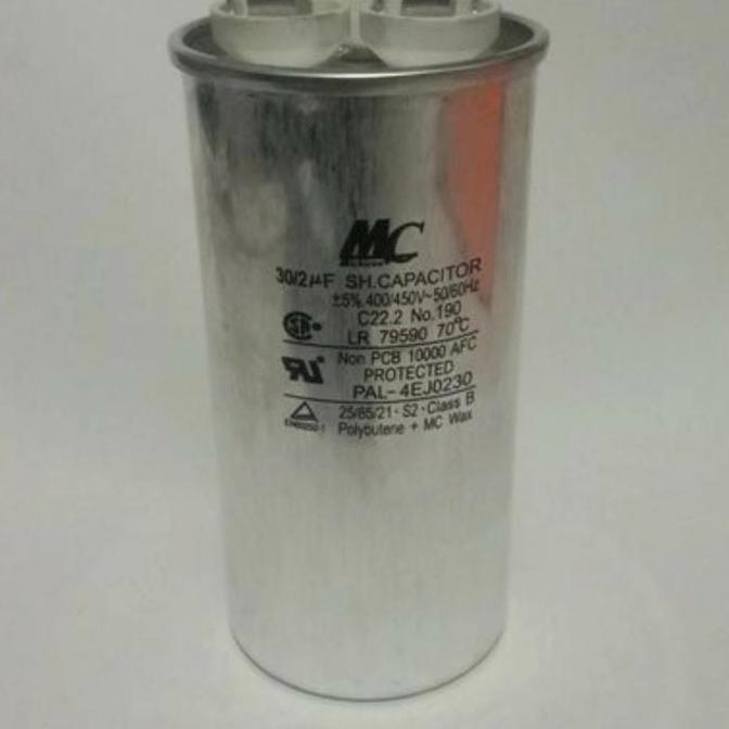 Kapasitor Capasitor Ac Panasonic Mc 30 2Mf 30 2 Mf C05 TERBAIK