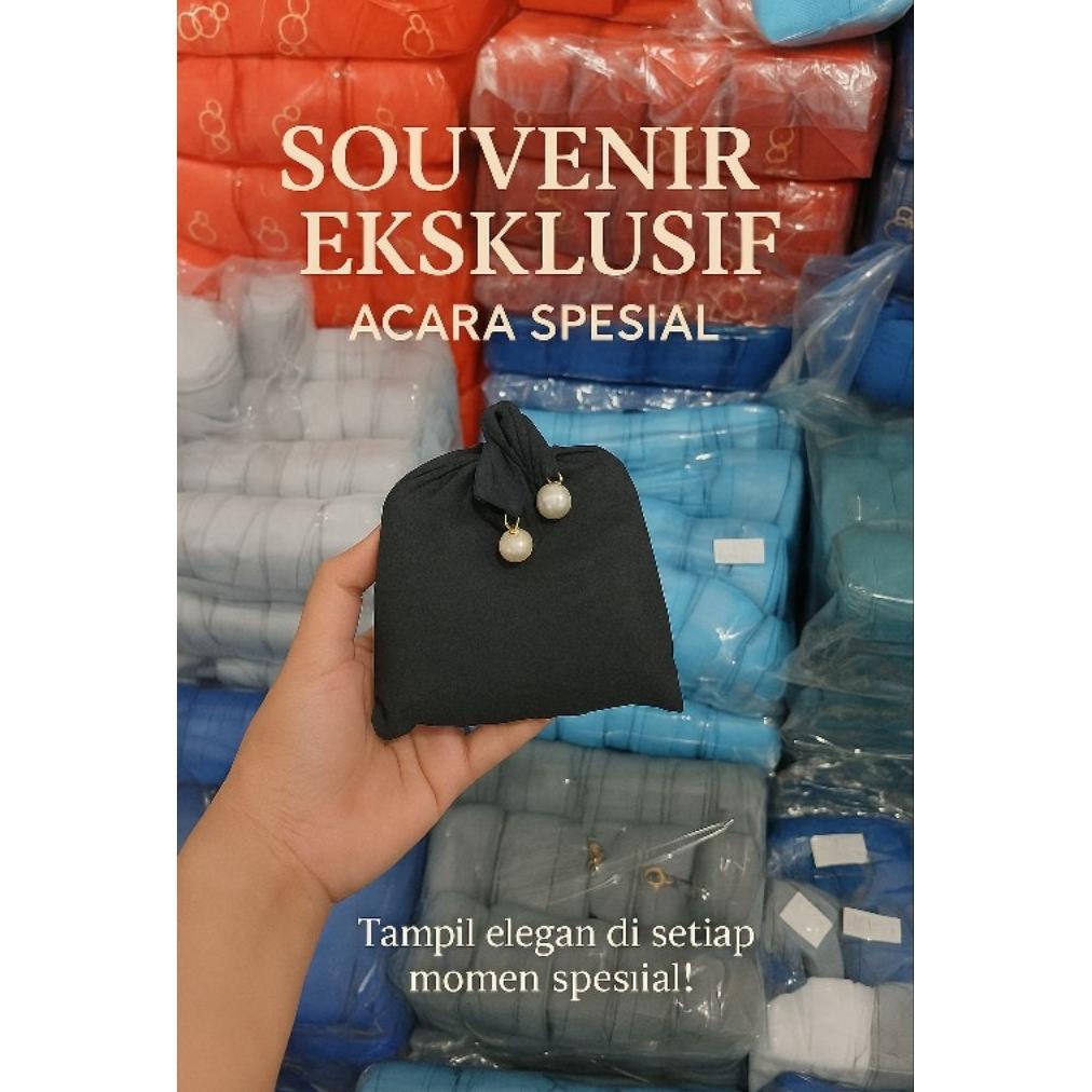 MUKENA Dewasa parasut Traveling mini pouch 2in1  Kain parasut Korea premium mukena genggam