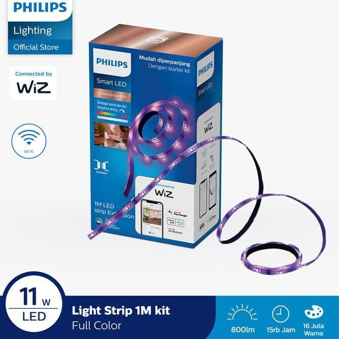 [PROMO] Philips Smart Wifi LED Strip Extension Kit 1M - Color RGB