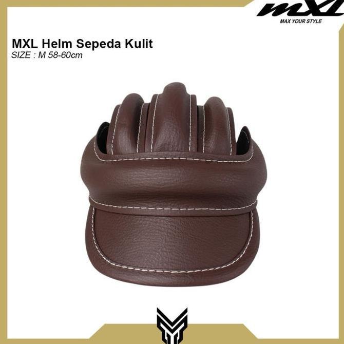 MXL Helm Topi Sepeda Kulit Bicycle Helmet Safety Cycling Dewasa Uni