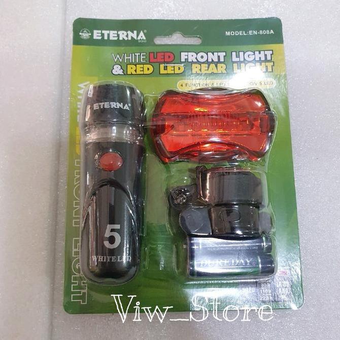 Lampu Sepeda Depan Belakang Lampu LED