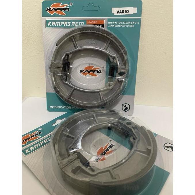 KAMPAS REM TROMOL BELAKANG KAPPA PIRODO HONDA VARIO 110 125 150 FI ESP BEAT SCOOPY KARBU FI ESP STRE
