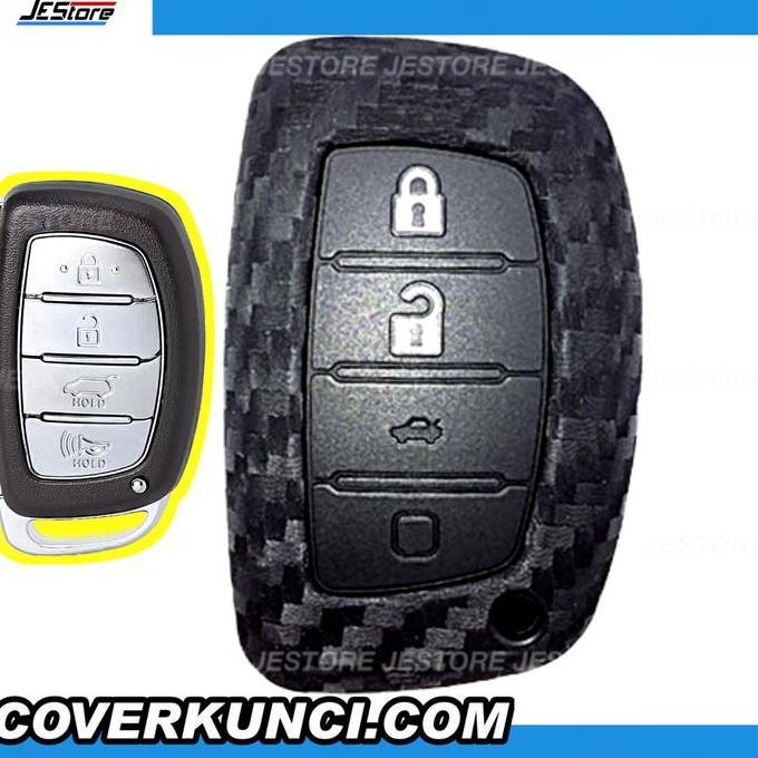Hyundai Creta 4Btn Cover Kunci Sarung Carbon Hyundai Creta Kunci Cover Diskon