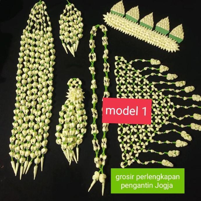 Ronce melati pengantin Sunda premium