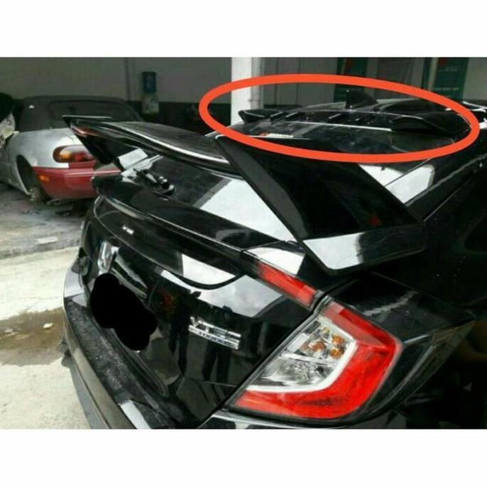 Wing Spoiler Honda Civic Turbo Sirip Honda Civic Turbo Hatcback Murah