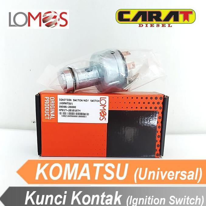 Kunci Kontak Komatsu Universal 08086-20000 Lomos
