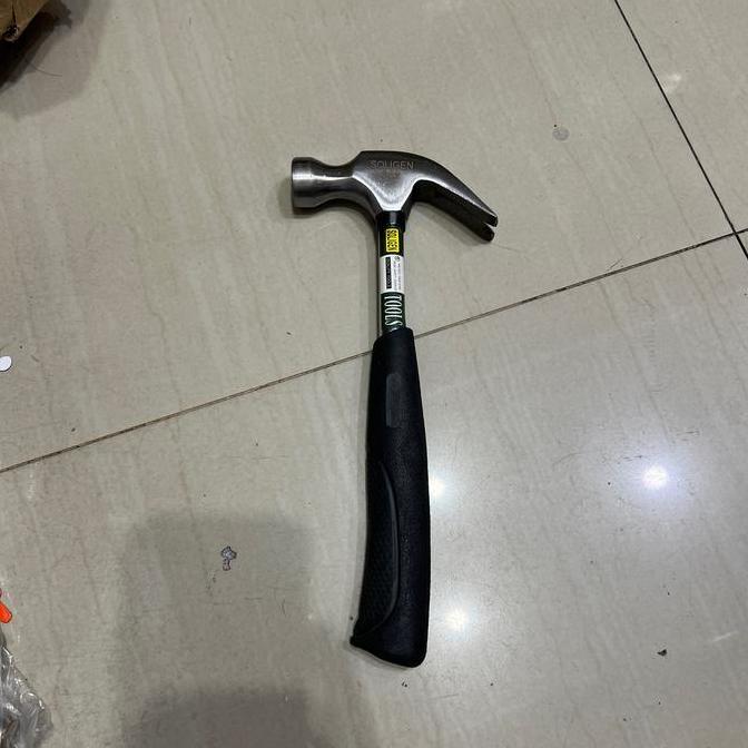 Palu Kambing Gagang Besi Soligen 8oz / Martil Paku Claw Hammer 8oz [terbaik]