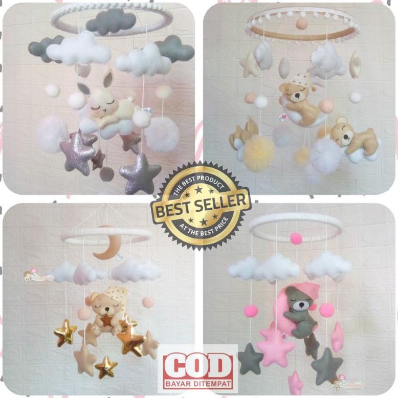 -ALS- Mainan gantung bayi  Baby mobile  Mainan box bayi  Mainan bayi  Mainan gantung box bayi  Baby 