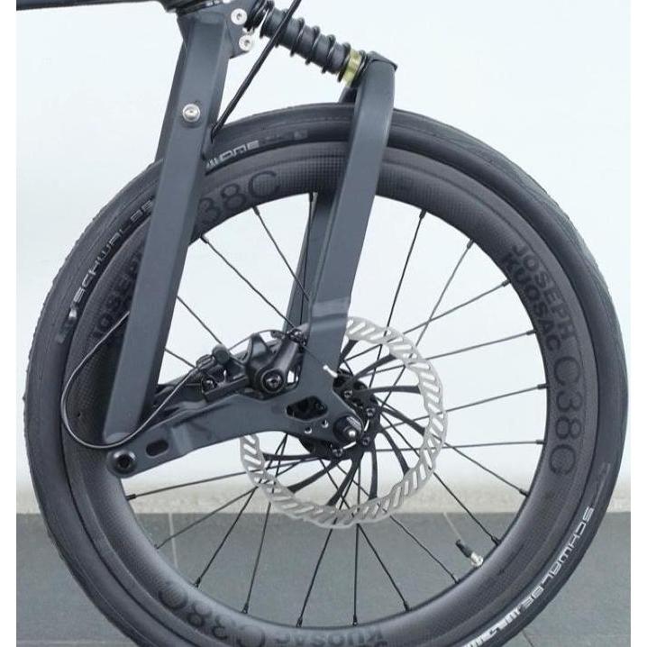 JOSEPH KUOSAC BIRDY CARBON DISC WHEELSET (355) - BLACK DECAL