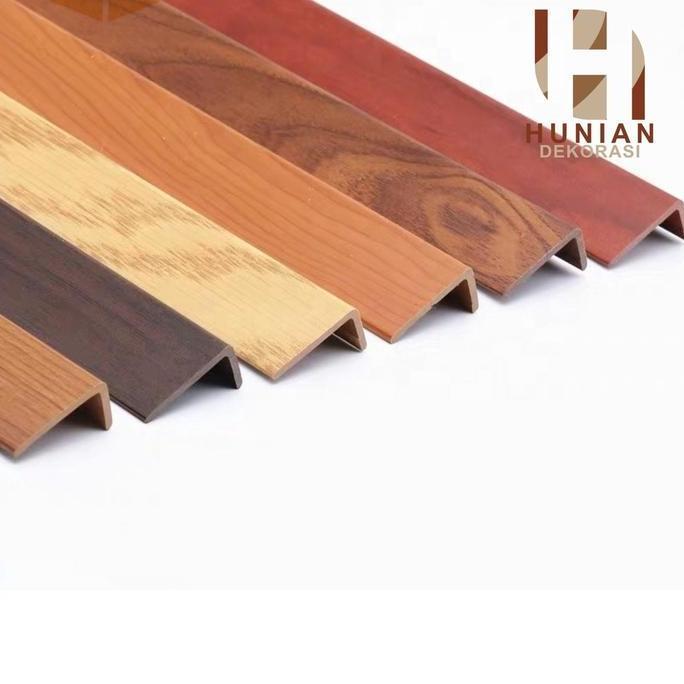 Promo Aksesoris List Lantai Parkit Wll Lis Siku / Lis Tangga Pvc/ Kualitas Terbaik Harga Termurah