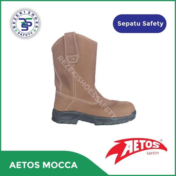 AETOS SAFETY SHOES / SEPATU SAFETY AETOS BROWN MOCCA - SEPATU SAFETY terlaris