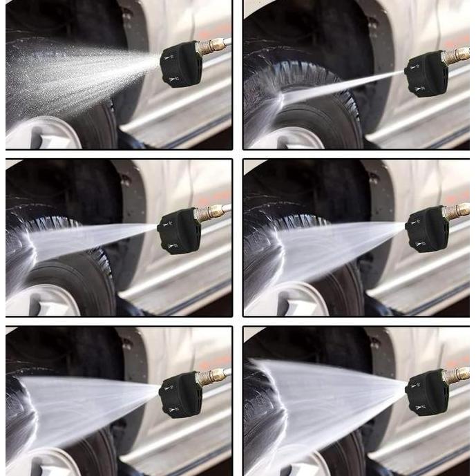 Langsungbersih- Paket Gun Jet Cleaner Quick Release Sambungan Konektor Nozzle Steam