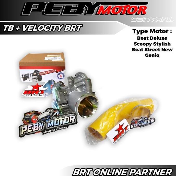 Throttle Body TB BRT Genio Beat Deluxe Scoopy Stylish Beat New