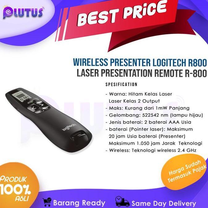 Logitech Laser Presentation Remote R800