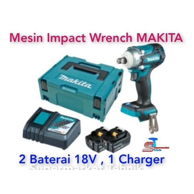 Mandiri Mesin Pembuka Baut Makita Dtw 300 Rtj / Mesin Impact Wrench Dtw300Rtj