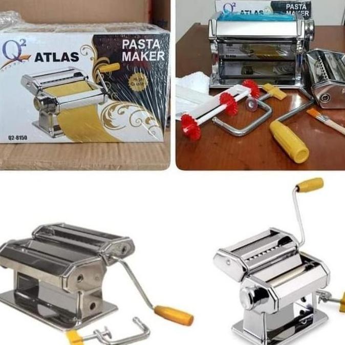 Gilingan Mie Q2 8150 Atlas Original Pasta Maker Q2 Atlas Gilingan Mie, pasta, molen, terlaris