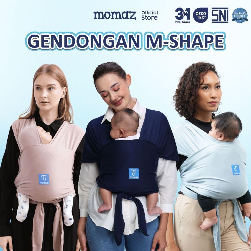 [TA] Momaz Gendongan M shape - Gendongan Bayi - Gendongan Bayi Newborn