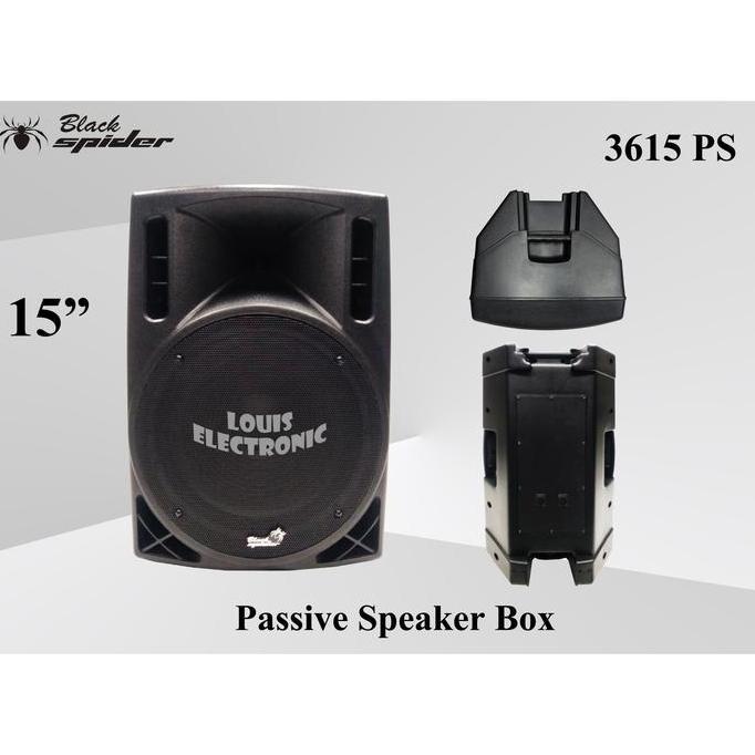 BEBAS ONGKIR - Speaker Pasif 15 Inch Black Spider 3615 PS 3615PS ( Sepasang ) 500Watt
