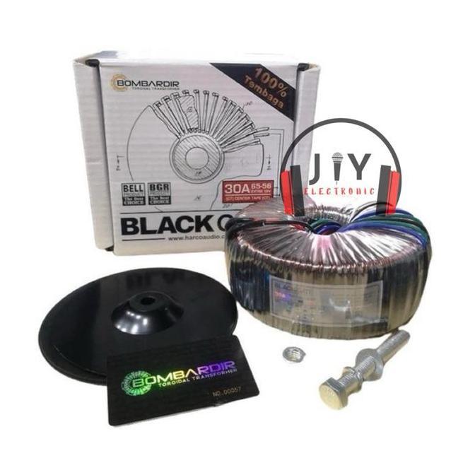 TERBARU - Travo Trafo Toroid Donat BlackGate Black Gate Bombardir 30A 65V 30 Ampere BGR