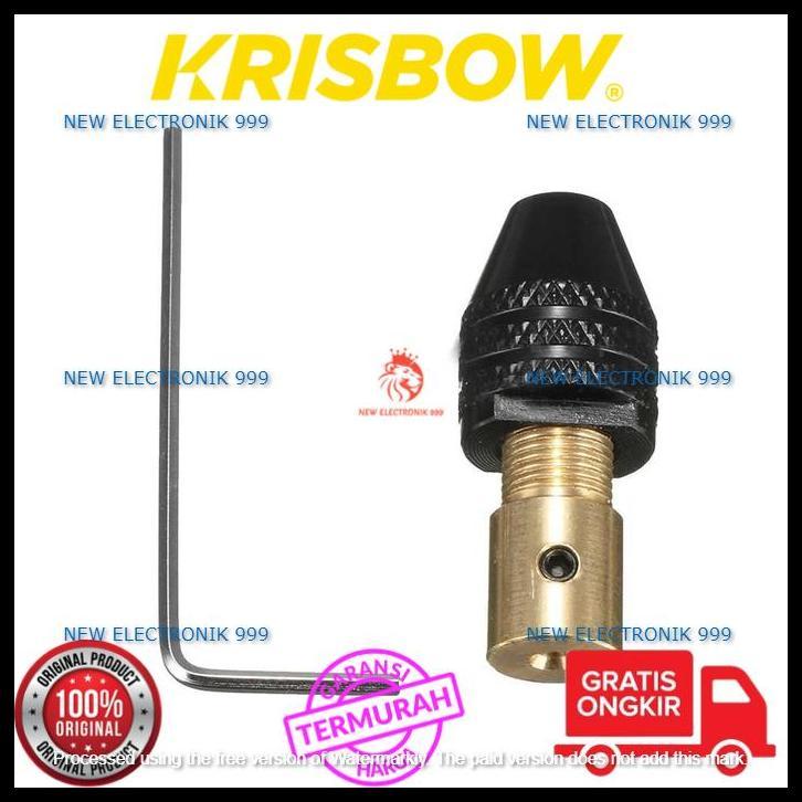TERLARIS KRISBOW KEPALA BOR DRILL CHUCK BIT QUICK CHANGE 0.3-3.5MM 