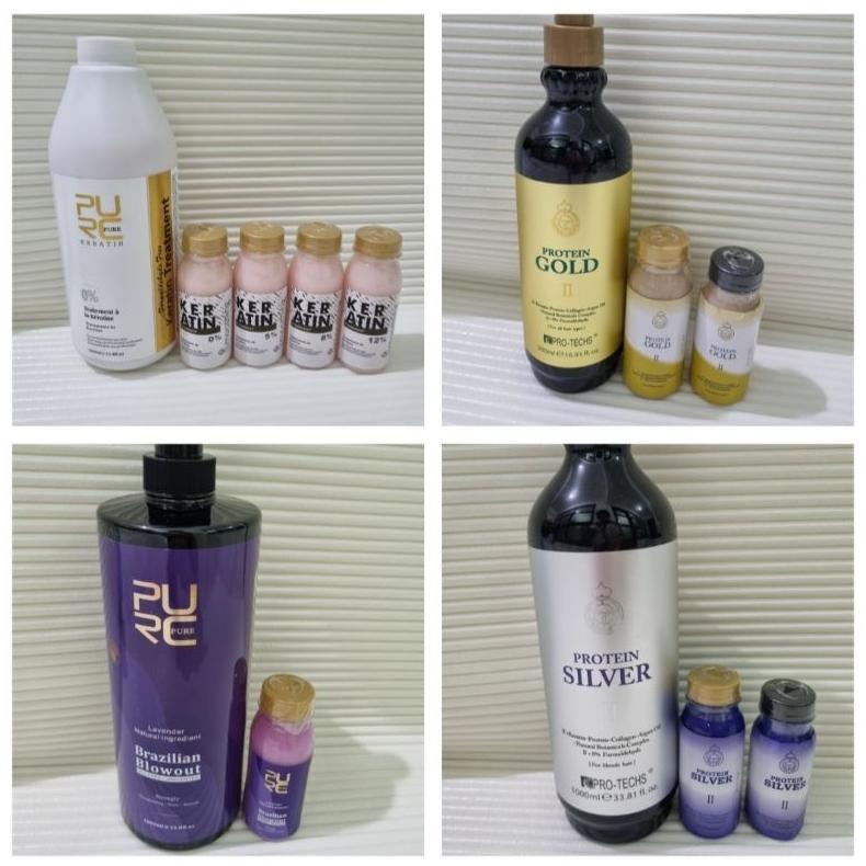 PURE PURC & PRO TECH Lavender SMOOTHING KERATIN TREATMENT BRAZILLIAN Keratin Smoothing Treatment