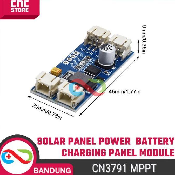 MYMO CN3791 MPPT Solar Charger Module 6V 9V 12V - Lithium Li-ion 18650 Battery Charging for Solar Pa