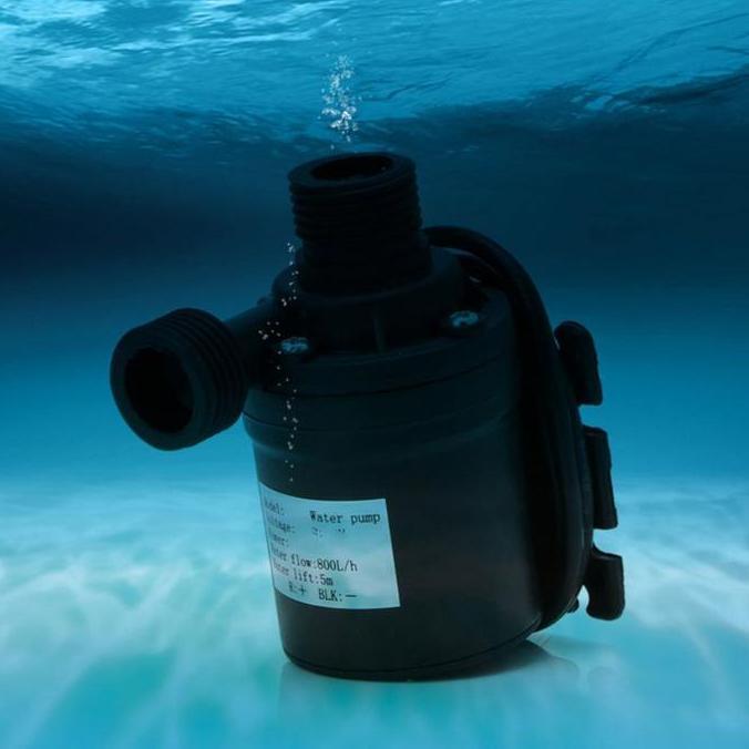 Pompa sumersible dc 12v 22watt 5meter pompa air submersible