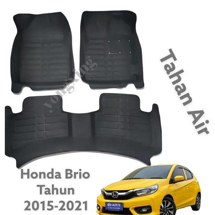 Allthebest- Karpet Mobil 5D Premium Honda Brio 2016-2021