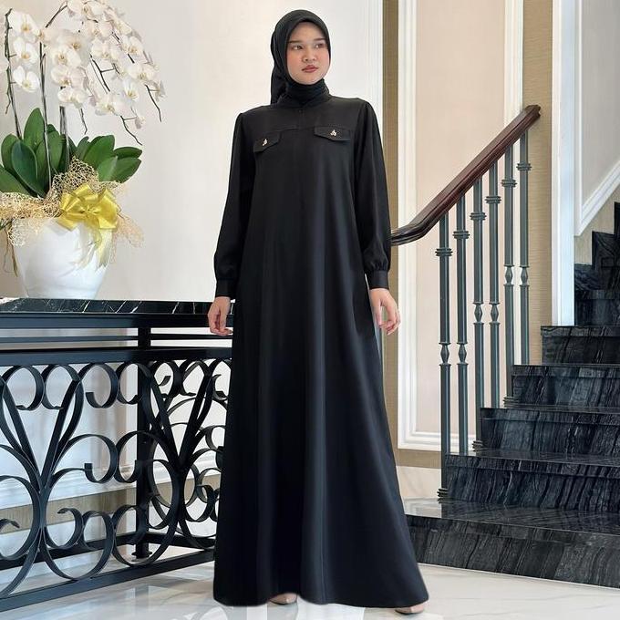 Dyna Dress Muslim Casual Cantik by Arniz Indonesia New