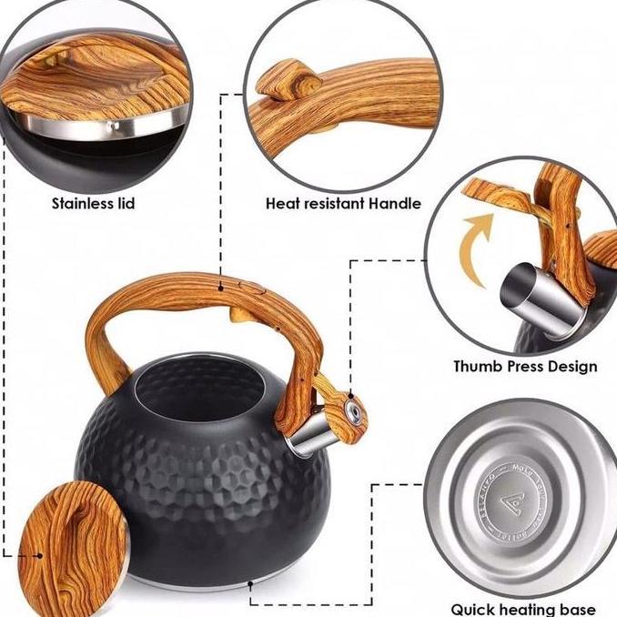 TEKO SIUL ESTETIK RUYIHOFF 3 LITER / TEKO HOMECHACHA / TEKO HYEJIN / TEKO SIUL 3 LITER Stainless Kit