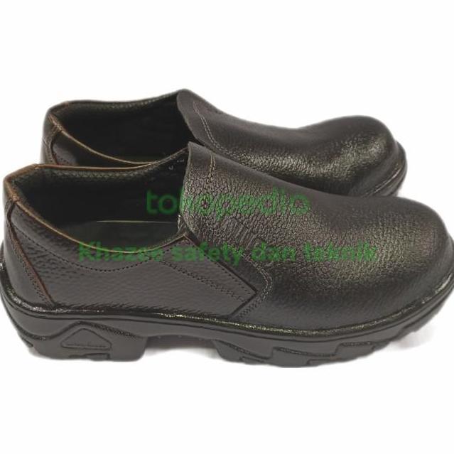 sepatu safety proyek / sepatu safety kulit asli / sepatu safety kings terlaris