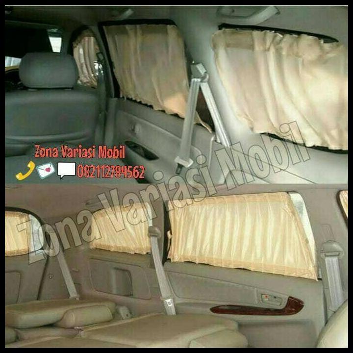 TERLARIS HORDENG HORDEN GORDEN TIRAI MOBIL AGYA AYLA CREM KREM FULL SET 