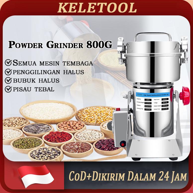 grinder 1200G mesin penggiling bumbu kering mesin giling tepung listrik grinder biji bijian penggili