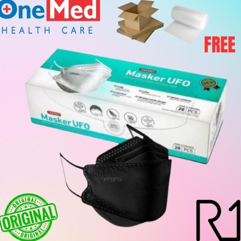 Masker Onemed KF94 / Masker Medis UFO Onemed 4ply Isi 20Pcs