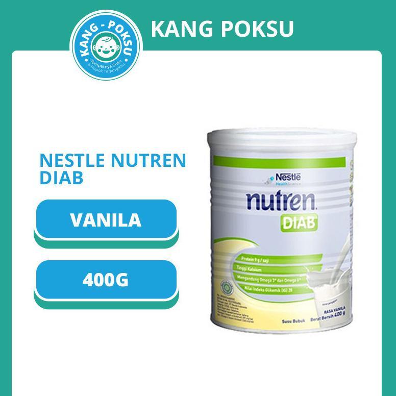 NUTREN DIABETES VANILA 400g / 400 g SUSU KESEHATAN MURAH FORMULADIABETES SSKL KPS
