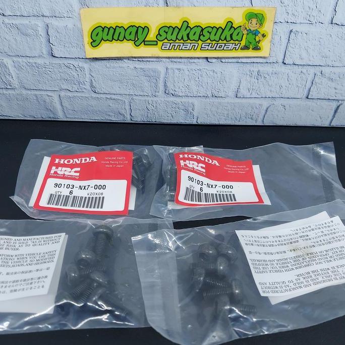 Baut Disk Depan HRC For Velg Gp NF4 NX4 OZ Marchesini Galespeed Techno