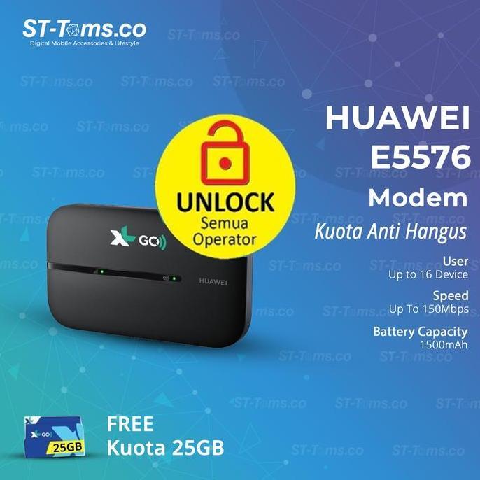Huawei E5576 Modem Mifi 4G LTE Unlock [terbaik]