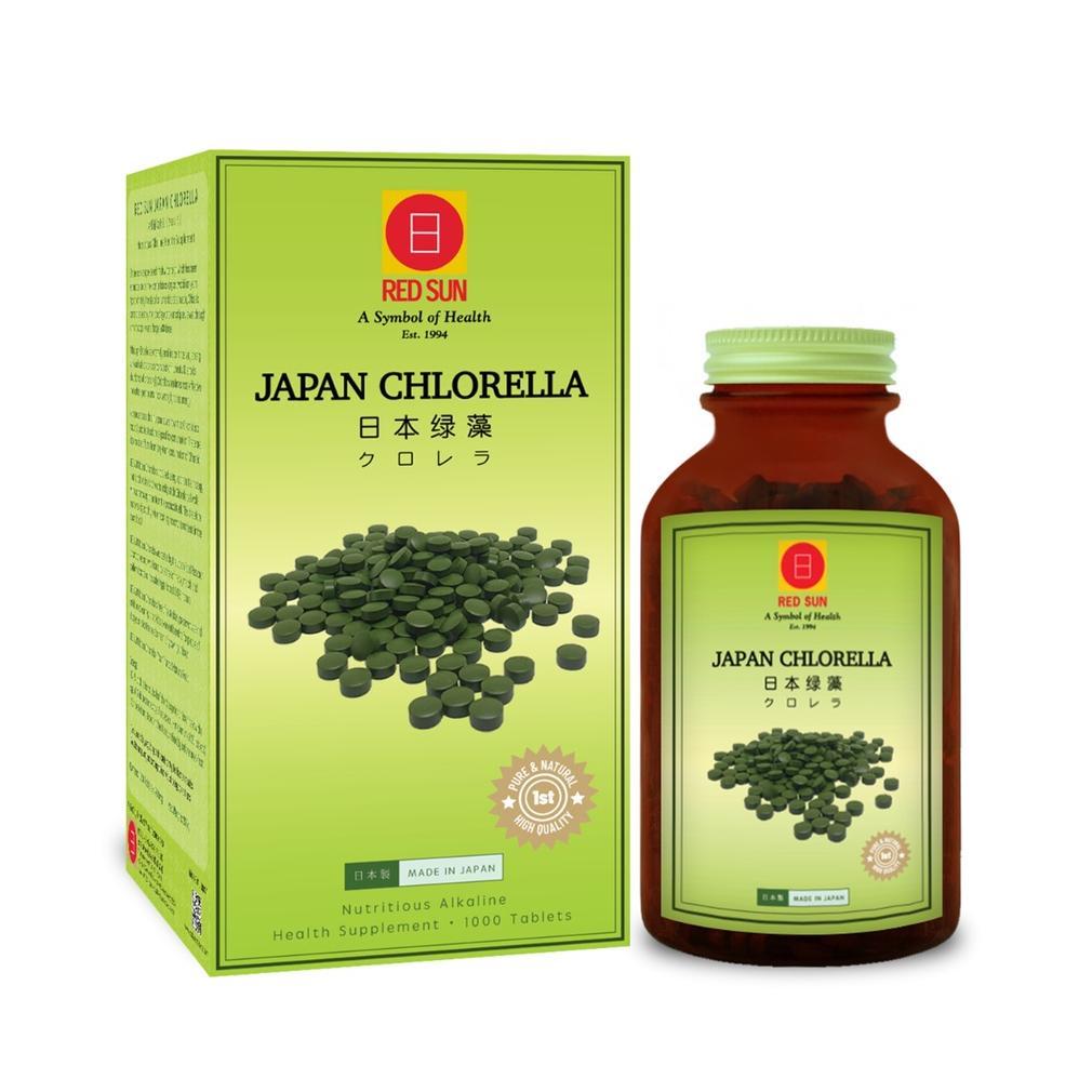REDSUN Red Sun JAPAN Chlorella Tablets 1000s