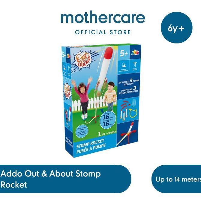 [FR} Addo Out & About Stomp Rocket - Mainan Aktivitas Luar Ruang Anak
