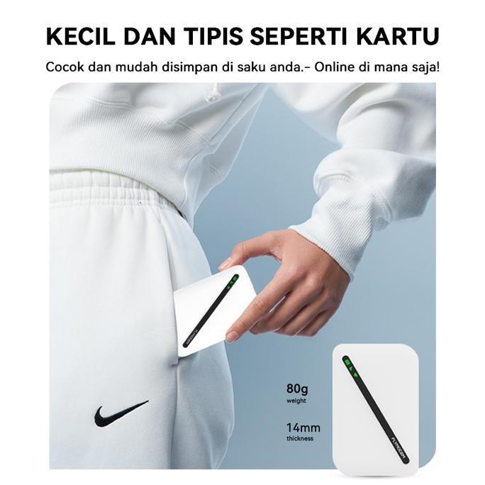 [Pocket WiFi] MODEM WiFi6 M101 Unlock ALL OPerator Portable Modem Router WIFI Wireless  Sinyal 4G LT