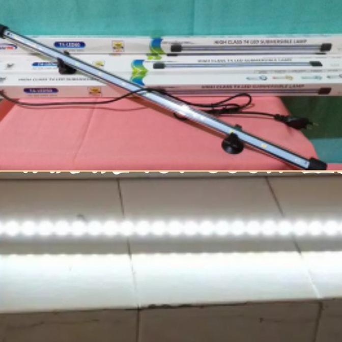 Lampu LED Celup Aquarium 60cm Putih