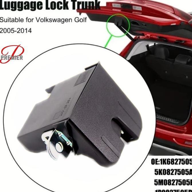 Promo Tailgate Door Lock Bagasi Trunk VW Golf MK6 , Tiguan , Polo Diskon