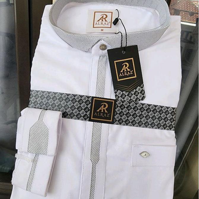 Baju Koko / Kurta Pakistan Al Raz Alraz Kombinasi Pria Premium