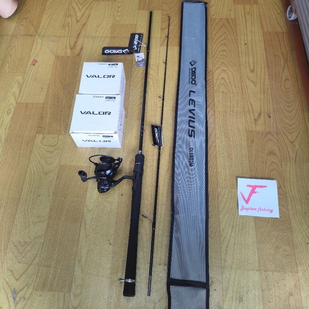 Joran pancing satu set galatama galapung daido levius reel iroly valor HG