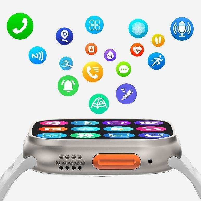 BIG SALE GARANSI SMART WATCH DT8 ULTRA DT NO1 SERIES 8 49MM 2 INCH HD SCREEN WEAR PRO DT8 ULTRA SMAR