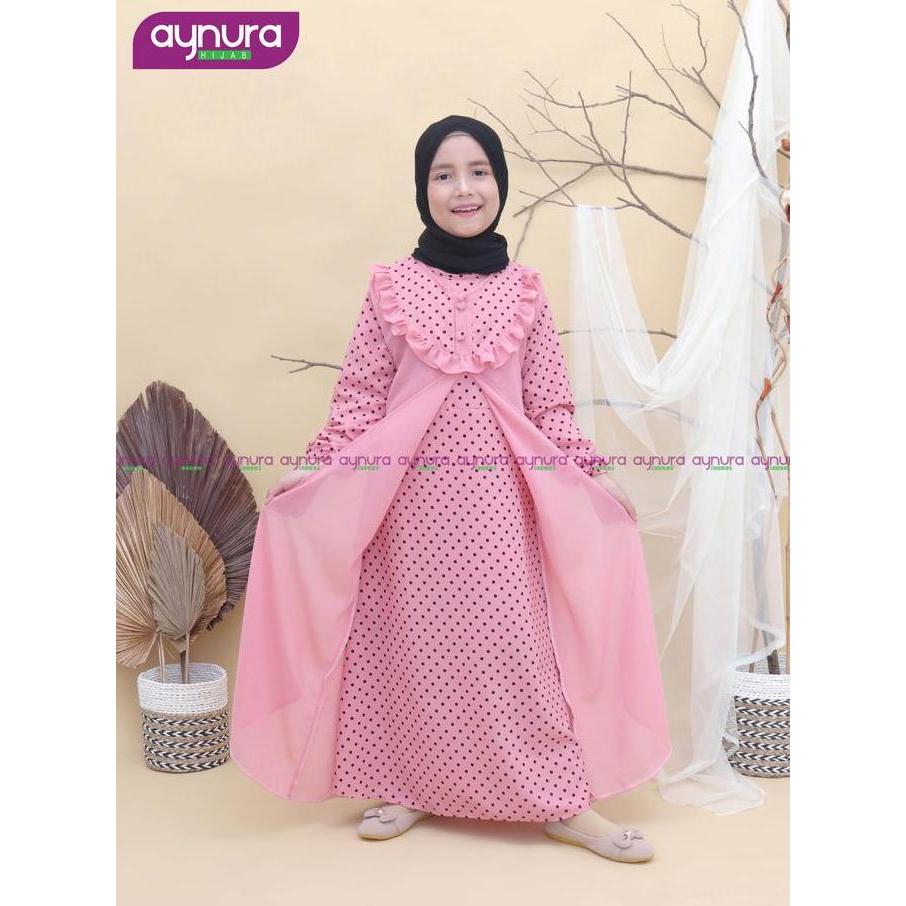 Gamis Anak Perempuan Kekinian Set Rompi