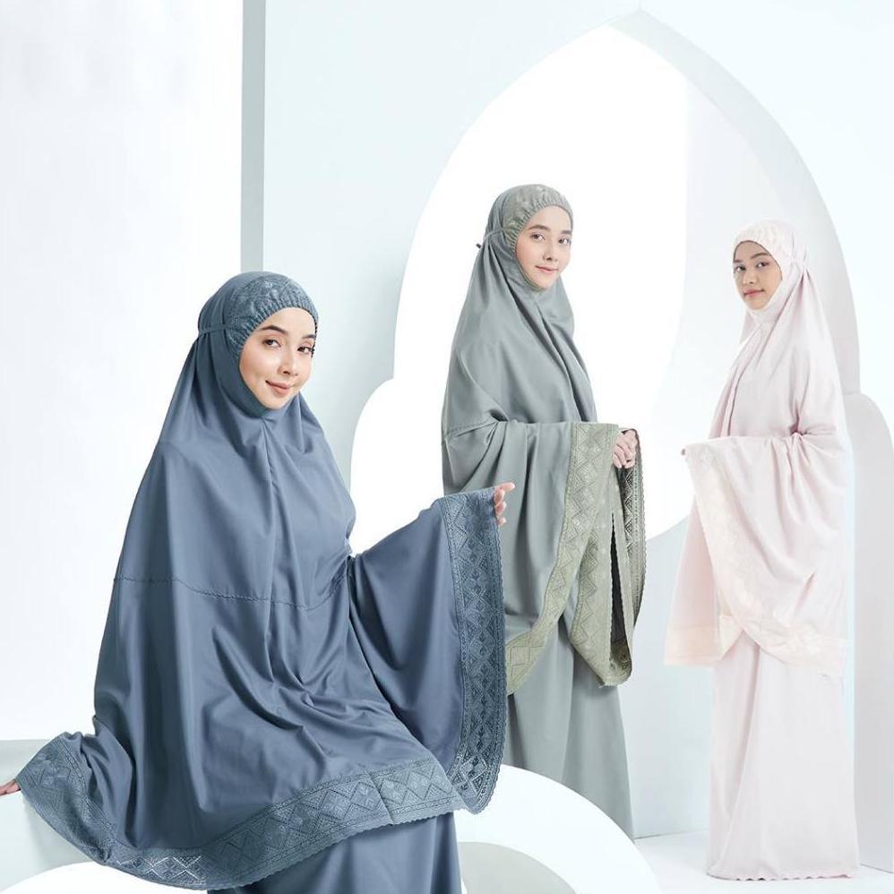 Mukena Syar'i Siti Khadijah - Mukena Penutup Dagu