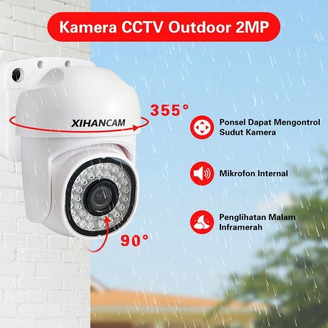 Promo Xihancam Paket Lengkap Dvr Cctv 8 Channel 2Mp Kit Kamera Cctv Analog Ptz Audio Komplit Xvr Cct