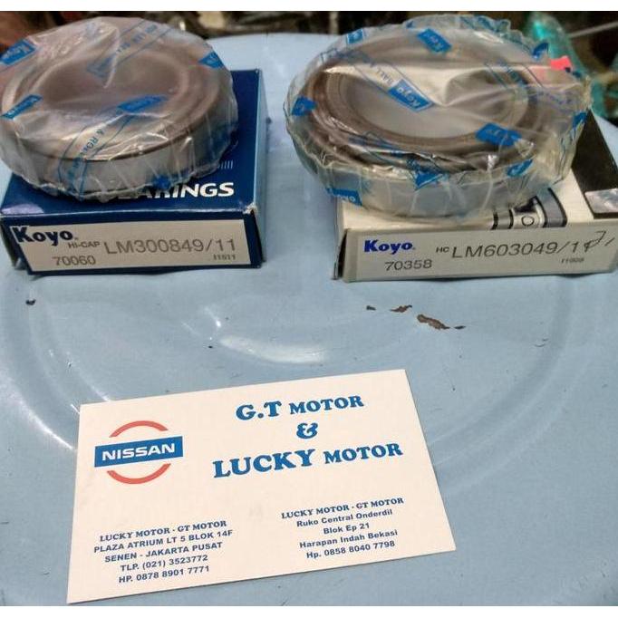 Laher roda depan nissan terrano